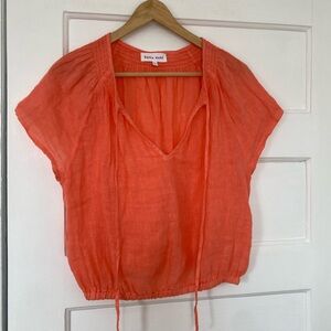 Bella Dahl linen summer blouse